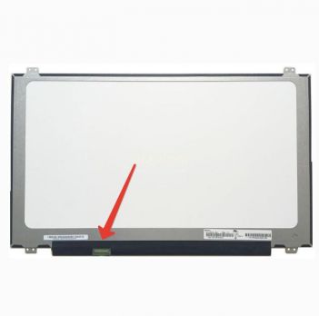 Матрица (гар 6 мес) ЖКИ 17.3" 30pin eDP (LED) 1600x900 SLIM (крепление верх-низ) 398мм