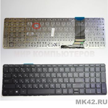 Клавиатура (гар 1 мес) HP 15-J 15-J000 17-J000   009266 (18770)