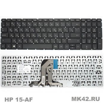 Клавиатура (гар 1 мес) HP 15-AF 15-AC 250 G4 255 G4 256 G4   014487 (13980)