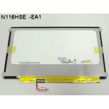 Матрица (экран) 11.6" SLIM. IPS. Разъем: 30 pin. LED 1920 x 1080 (Full HD). (Крепление слева/справа)