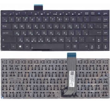 Клавиатура (гар 1 мес) Asus (X402) X402 S400C (черн.)   013384