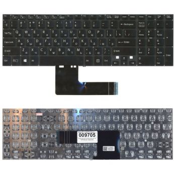 Клавиатура (гар 1 мес) Sony (TOP-99905-B) SVF15 SVF152 FIT 15 (черная)   014855