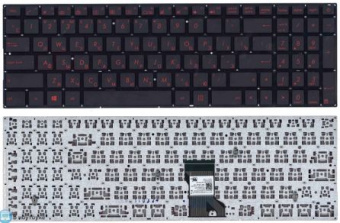 Клавиатура (гар 1 мес) Asus (N541) N541 N501 с подсветкой