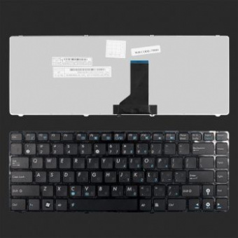 Клавиатура (гар 1 мес) Asus (TOP-75959) K42 UL30 K43 X42 U41   000136