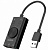 Звуковая карта USB ORICO (разъемы: выход 3.5мм, вход микрофонный 3.5мм)