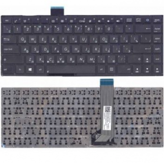 Клавиатура (гар 1 мес) Asus (X402) X402 S400C (черн.)   013384