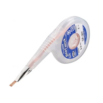 Оплетка для выпайки Goot CP-30Y (3mm 2m) с металл. носиком
