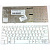 Клавиатура для ноутбука Asus Eee PC 1005HA 1008HA 1001HA Series Белая