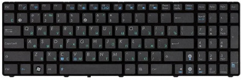 Клавиатура (гар 1 мес) Asus (TOP-86689)  (A, F, G, K, N, U, X, с рамкой)   002210