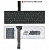 Клавиатура (гар 1 мес) Asus (TOP-99934-K55)  (длин шлейф 17см, БОЛЬШ дыр, плоский entr)   005773