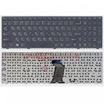 Клавиатура (гар 1 мес) Lenovo G500 G505 G505A G510 G700 G700A G710 G500AM G700AT G500AM   009704