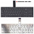 Клавиатура (гар 1 мес) Asus (TOP-99934-K56)  (длин шлейф 17см, мал дыр)   009263 (12201)