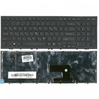 Клавиатура (гар 1 мес) Sony (VPC-EH) VPC-EH Черная   002933